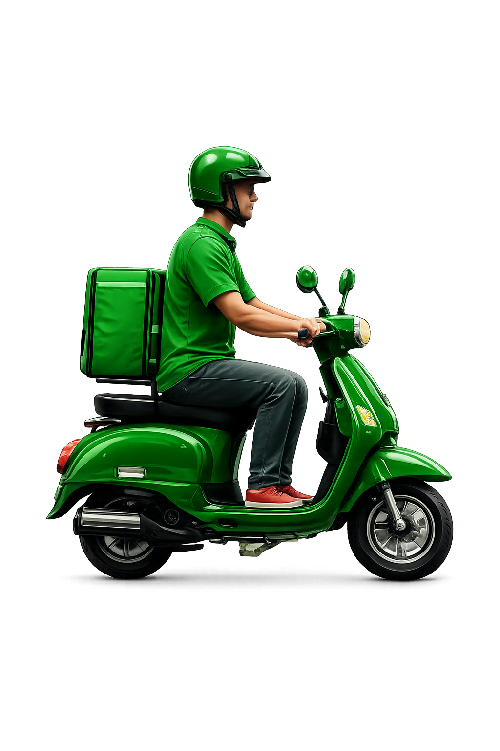 Delivery rider